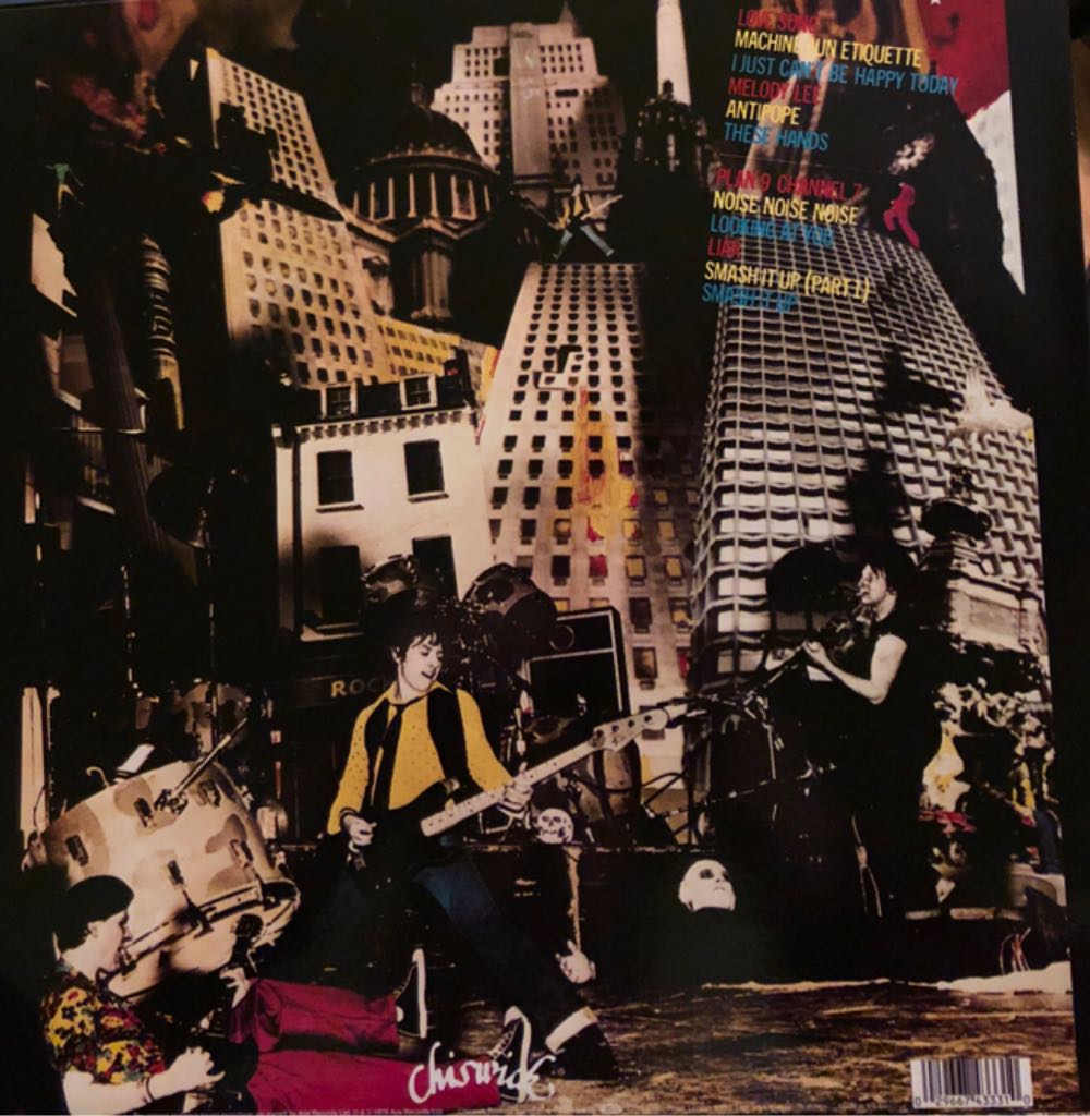 Machine Gun Etiquette - The Damned (12” - 50) music collectible [Barcode 029667433310] - Main Image 2