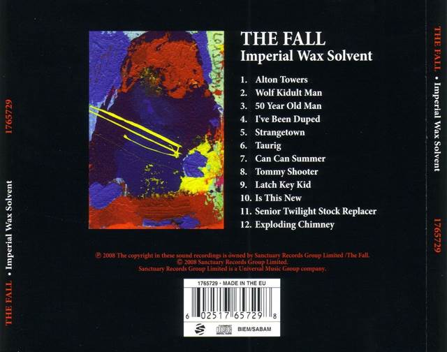 Imperial Wax Solvent - Fall, The (CD) music collectible [Barcode 602517657298] - Main Image 2