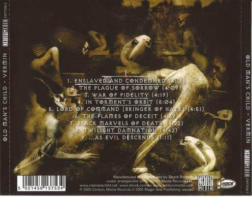 Vermin - Old Man’s Child music collectible - Main Image 2