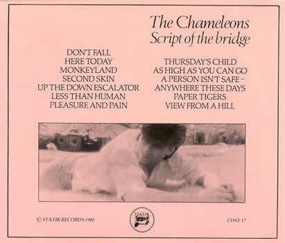 Script Of The Bridge - Chameleons U.K., The (12” - 57) music collectible - Main Image 2