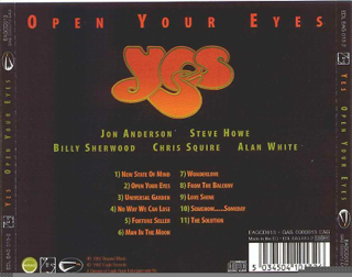 Open Your Eyes - Yes (CD) music collectible - Main Image 2