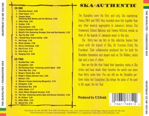 Foundation Ska - Skatalites, The (CD) music collectible [Barcode 011661768529] - Main Image 2