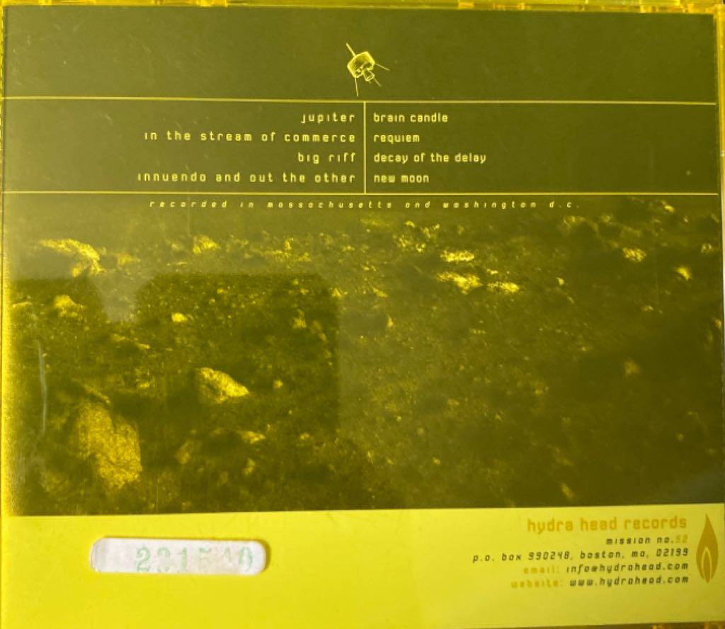 Jupiter - Cave In (CD) music collectible [Barcode 711574490523] - Main Image 2