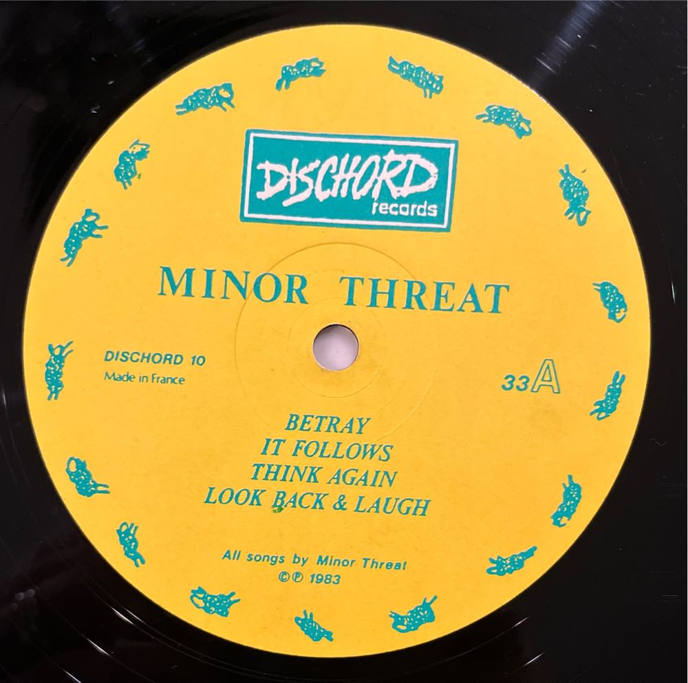 Out Of Step - Minor Threat (12”) music collectible - Main Image 3