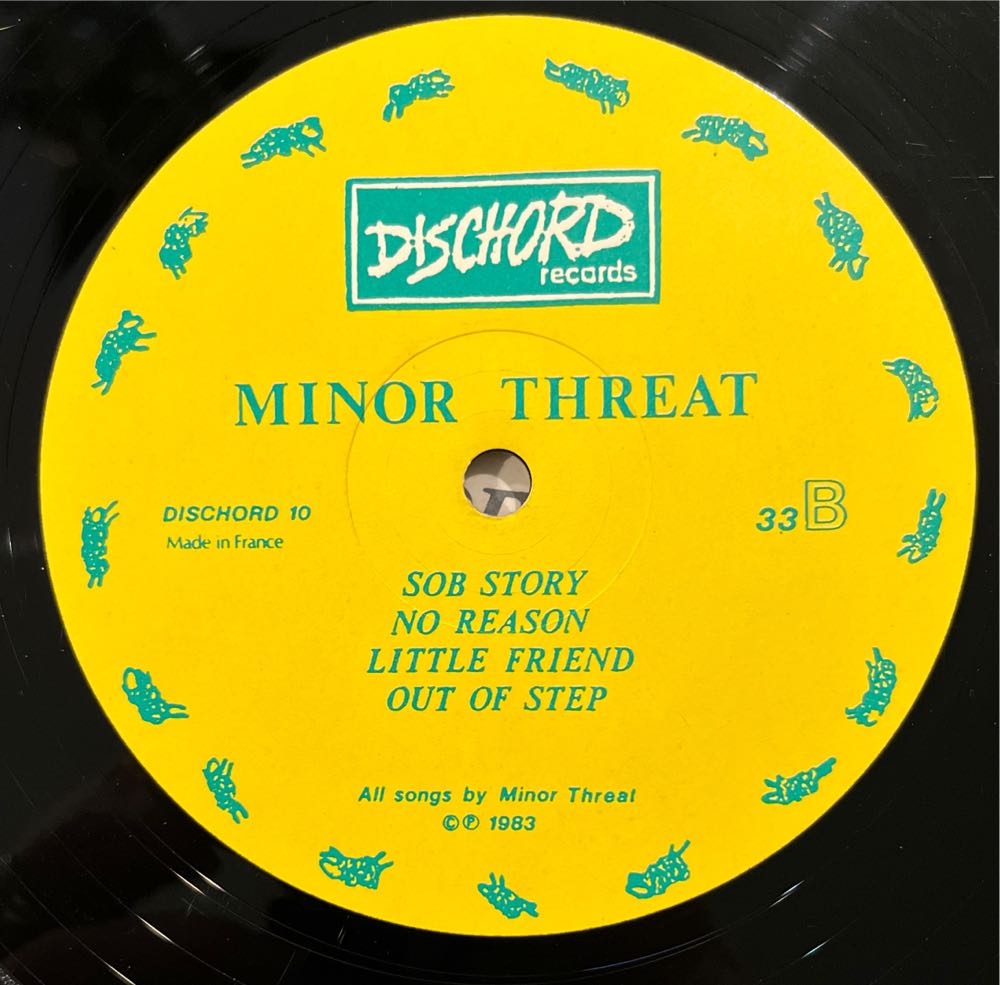 Out Of Step - Minor Threat (12”) music collectible - Main Image 4