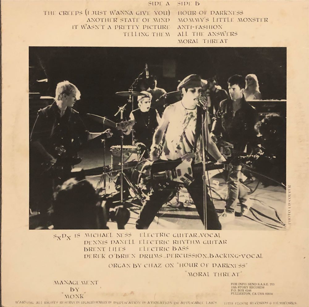 Mommy’s Little Monster - Social Distortion (12”) music collectible [Barcode 002190830009] - Main Image 2