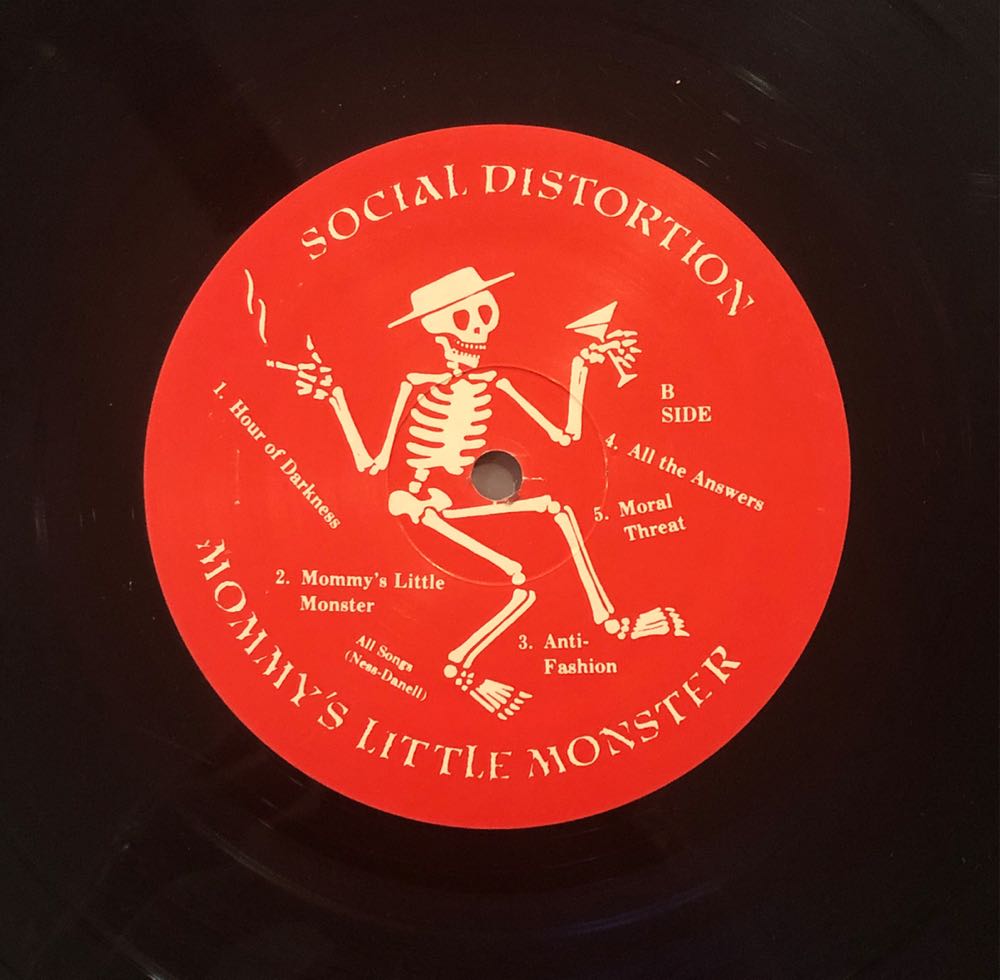 Mommy’s Little Monster - Social Distortion (12”) music collectible [Barcode 002190830009] - Main Image 4