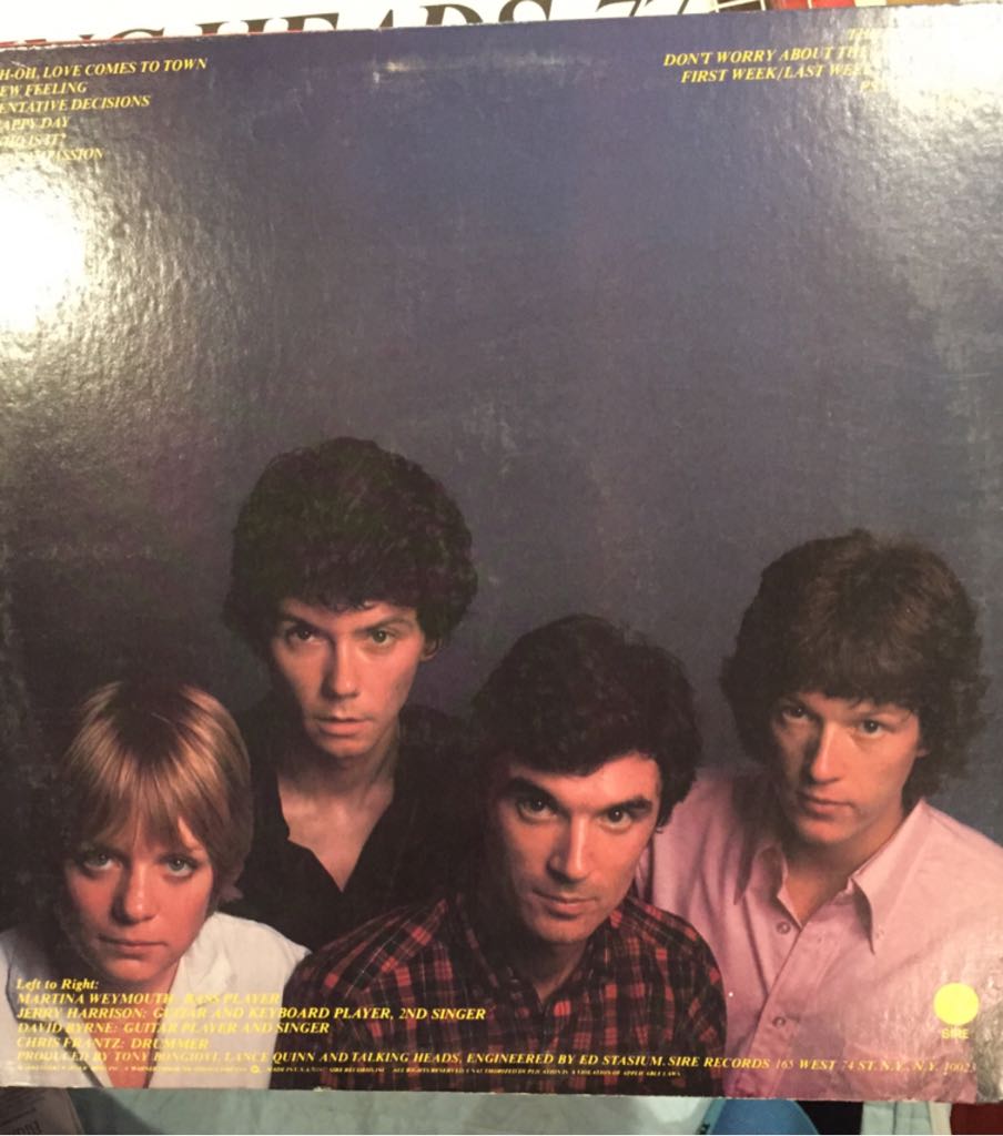 77 - Talking Heads (12”) music collectible - Main Image 2
