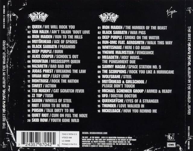 The Best Heavy Metal Album Ever - Various (CD) music collectible - Main Image 2