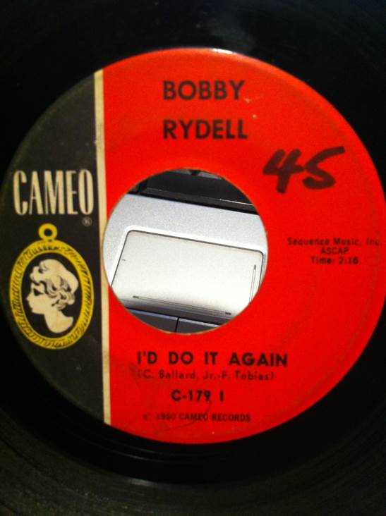 Volare/I’d Do It Again - Rydell, Bobby (7” - 439) music collectible - Main Image 2