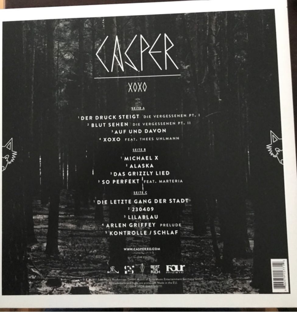 XOXO - Casper (12”) music collectible [Barcode 886979157712] - Main Image 2