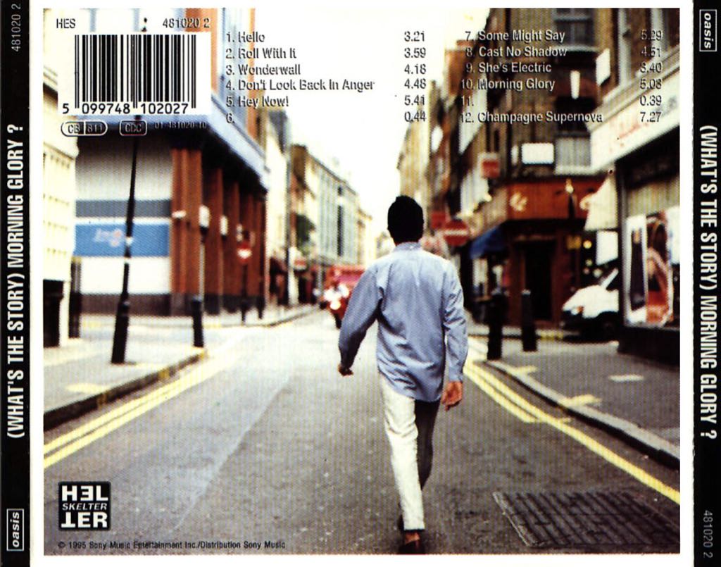 (What’s The Story) Morning Glory? - Oasis (CD - 5018) music collectible [Barcode 0074646735121] - Main Image 2