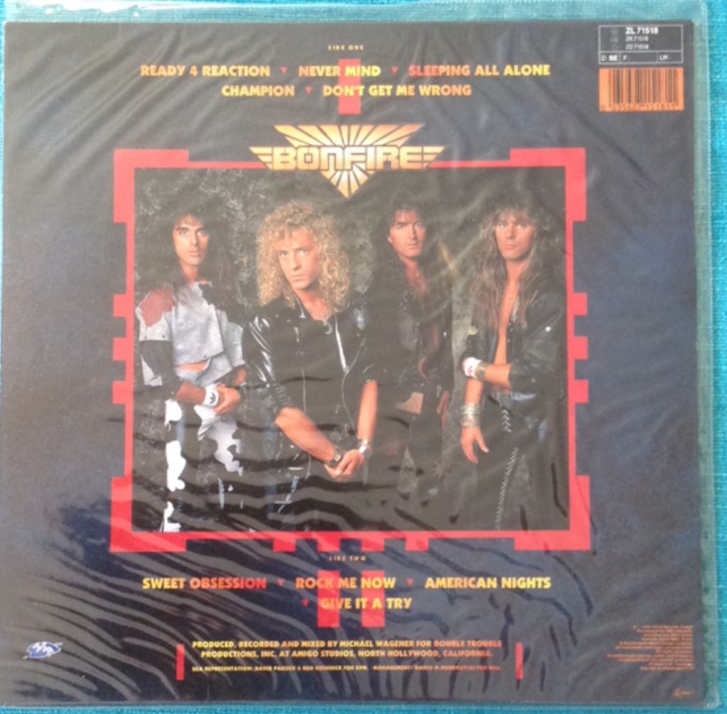 Fire Works - Bonfire (12”) music collectible [Barcode 035627151811] - Main Image 2