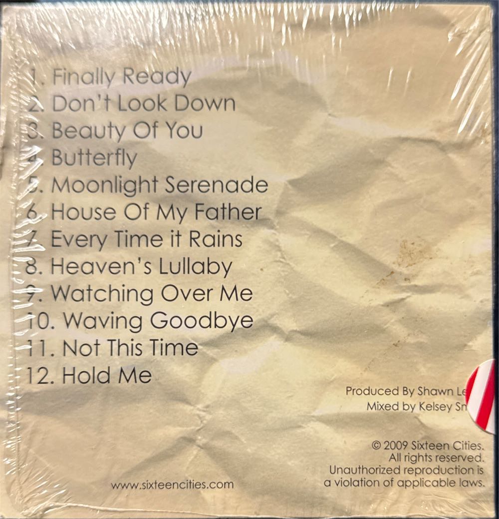 Every Time It Rains - Sixteen Cities (CD) music collectible - Main Image 2