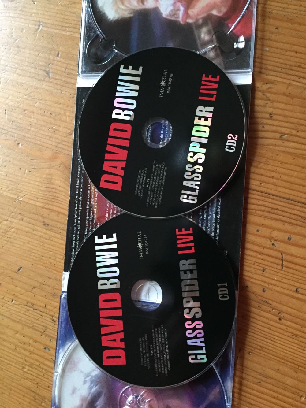 Glass Spider - David Bowie (CD-R) music collectible [Barcode 8712177052455] - Main Image 3