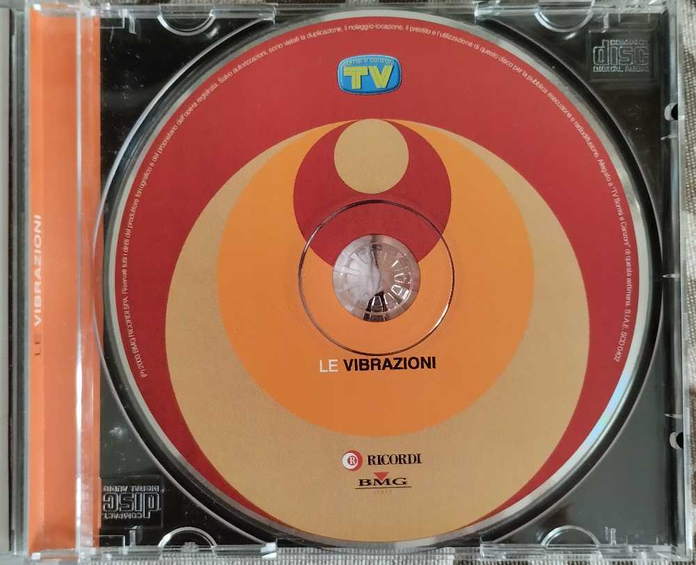 Le Vibrazioni - Le Vibrazioni (CD) music collectible [Barcode 828765207621] - Main Image 3