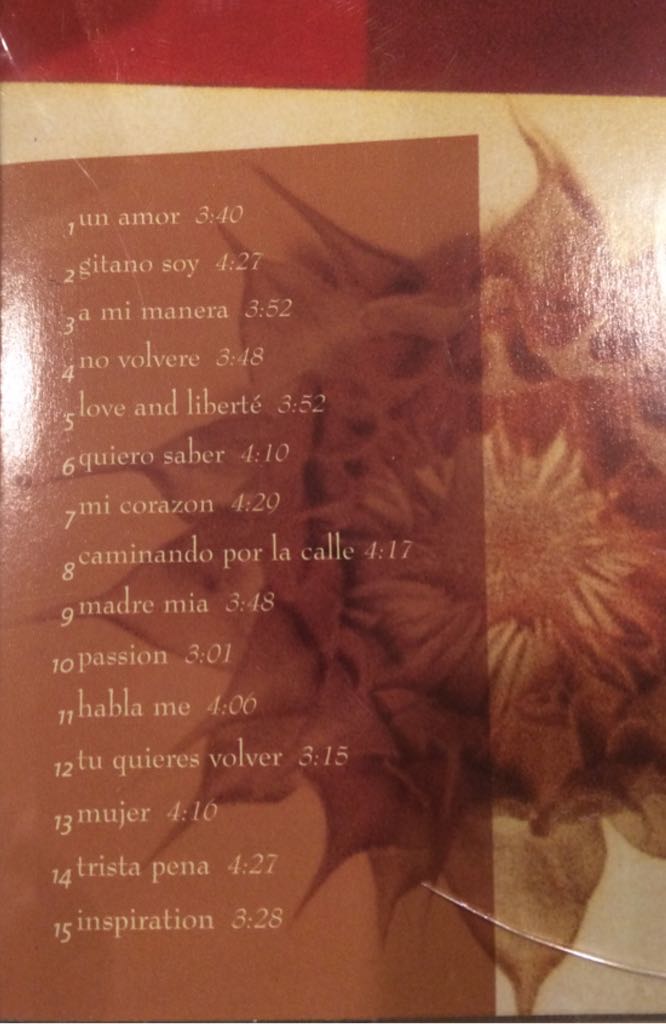 Cantos de Amor (MP3) - Gipsy Kings (CD) music collectible [Barcode 075597951028] - Main Image 2