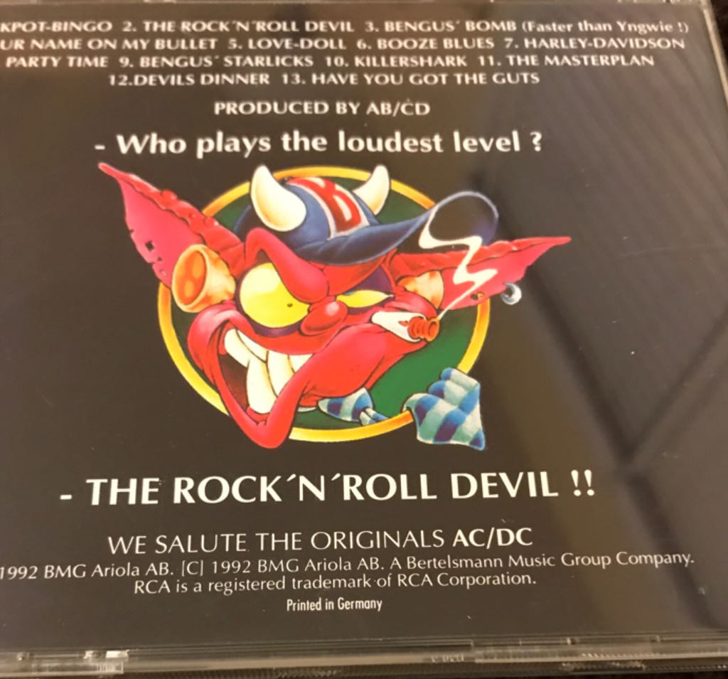 Rock ’n’ Roll Devil - AB/CD (CD - 44) music collectible [Barcode 0035627538322] - Main Image 2