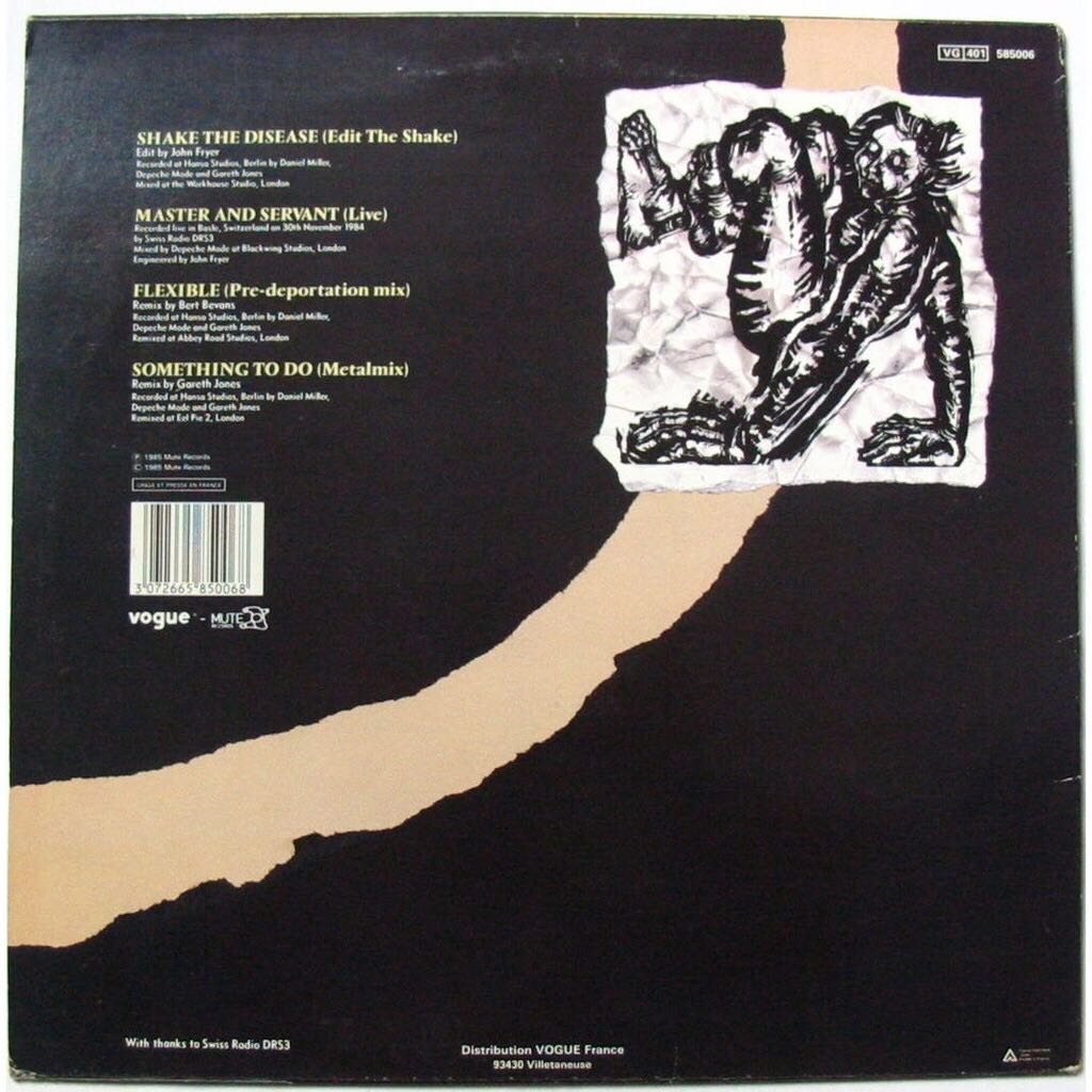 Shake The Disease - Depeche Mode (12”) music collectible [Barcode 5016025630080] - Main Image 2