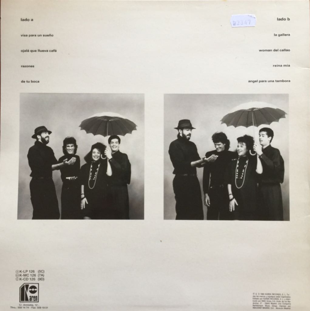 Ojala que llueva cafe - Juan Luis Guerra (CD) music collectible [Barcode 710793012622] - Main Image 2