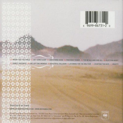 Beautiful Collision - Bic Runga (CD) music collectible [Barcode 696998673120] - Main Image 2