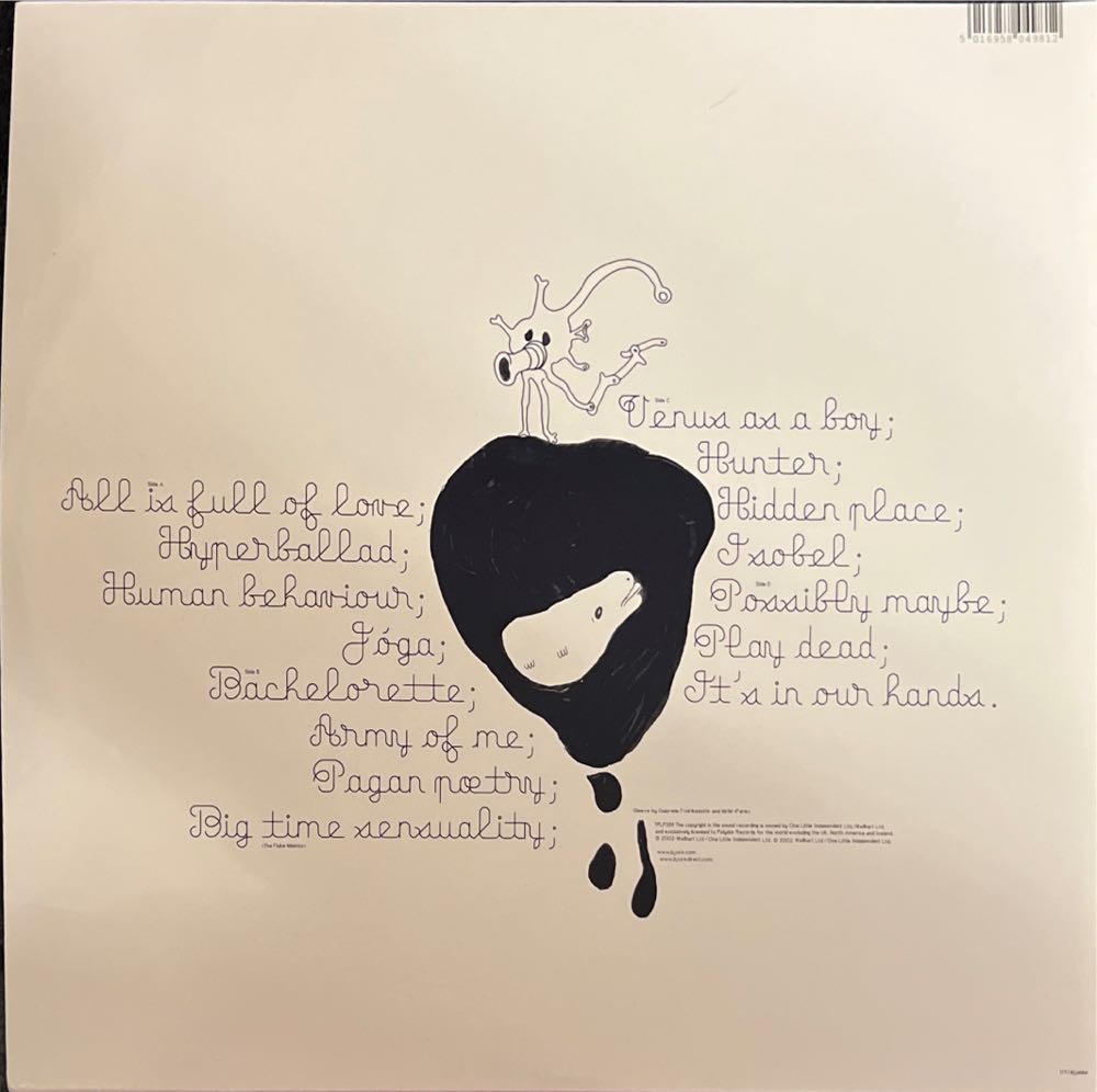 Greatest Hits - Bjork (12”) music collectible [Barcode 5016958049812] - Main Image 2