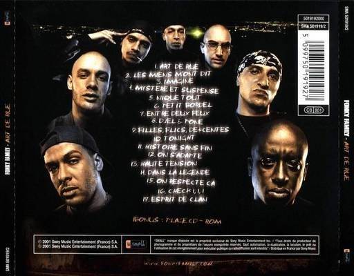 Art De Rue - Fonky Family (12”) music collectible - Main Image 2