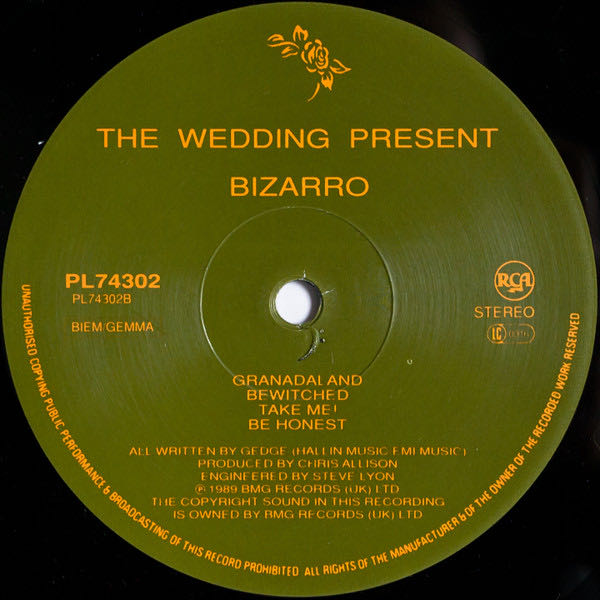 Bizarro - Wedding Present, The (12”) music collectible - Main Image 4