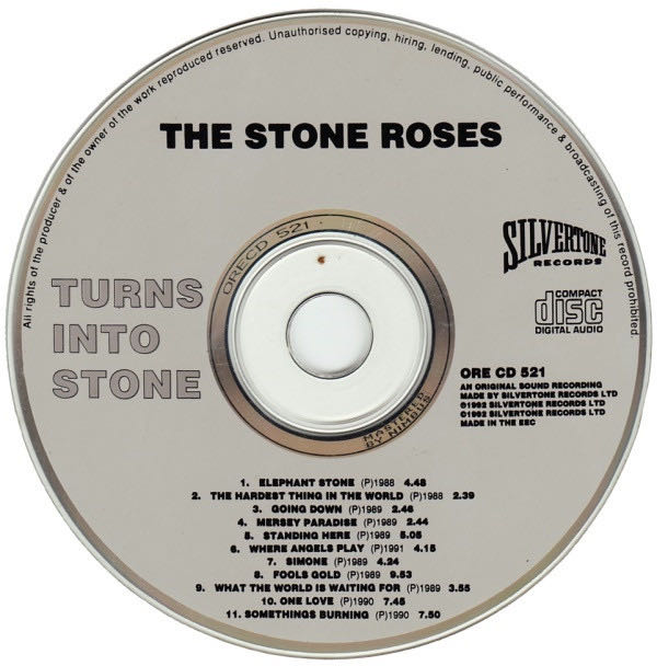 Turns Into Stone - Stone Roses, The (CD) music collectible [Barcode 5013705903823] - Main Image 3