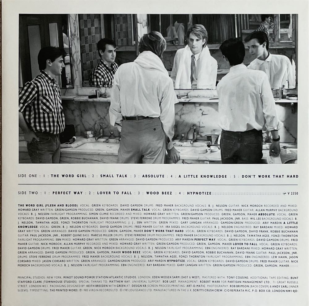 Cupid & Psyche 85 - Scritti Politti (12”) music collectible - Main Image 3