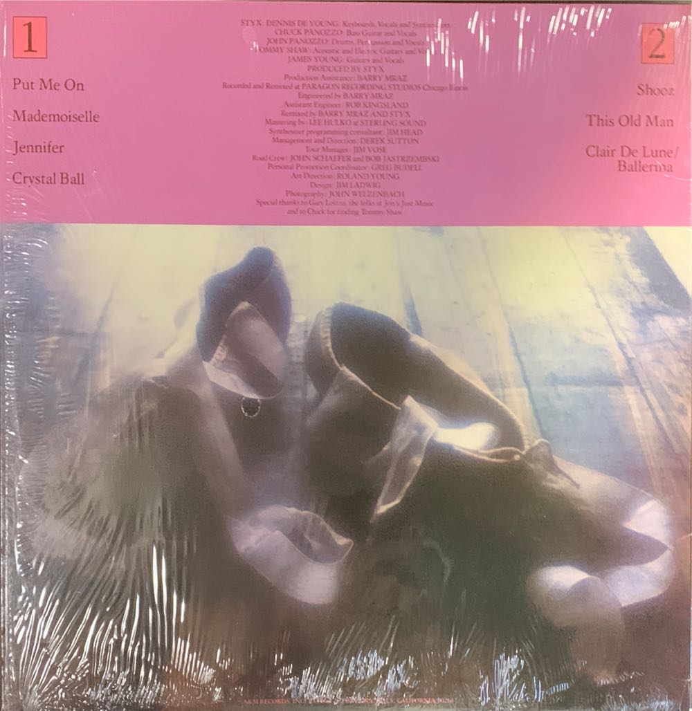 Crystal Ball - Styx (12” - 35) music collectible [Barcode 075021321816] - Main Image 3