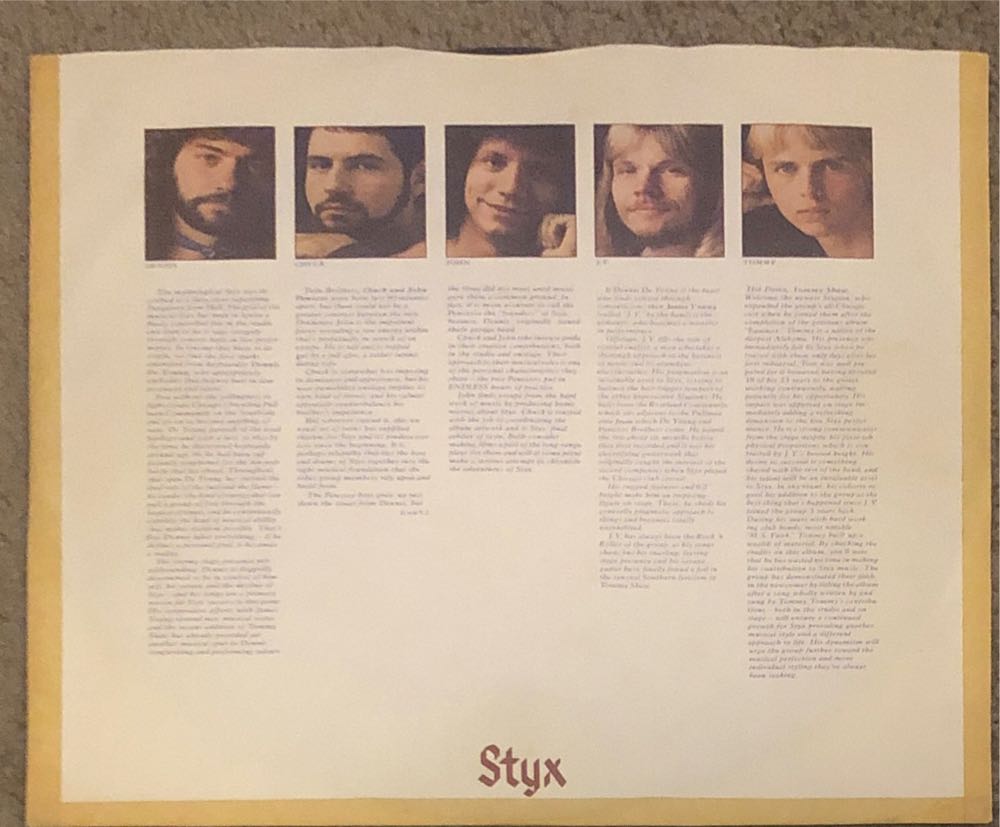 Crystal Ball - Styx (12” - 35) music collectible [Barcode 075021321816] - Main Image 4