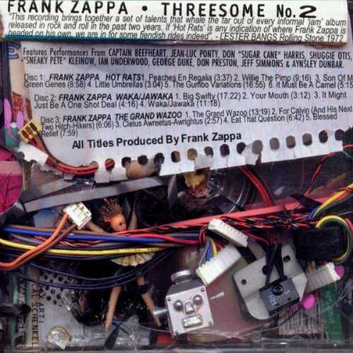 Threesome No. 2 - Frank Zappa (CD) music collectible [Barcode 014431058325] - Main Image 2