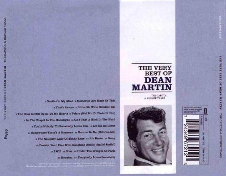 The Very Best Of Dean Martin: The Capitol & Reprise Years - Dean Martin (CD - 56) music collectible [Barcode 9326165000725] - Main Image 2