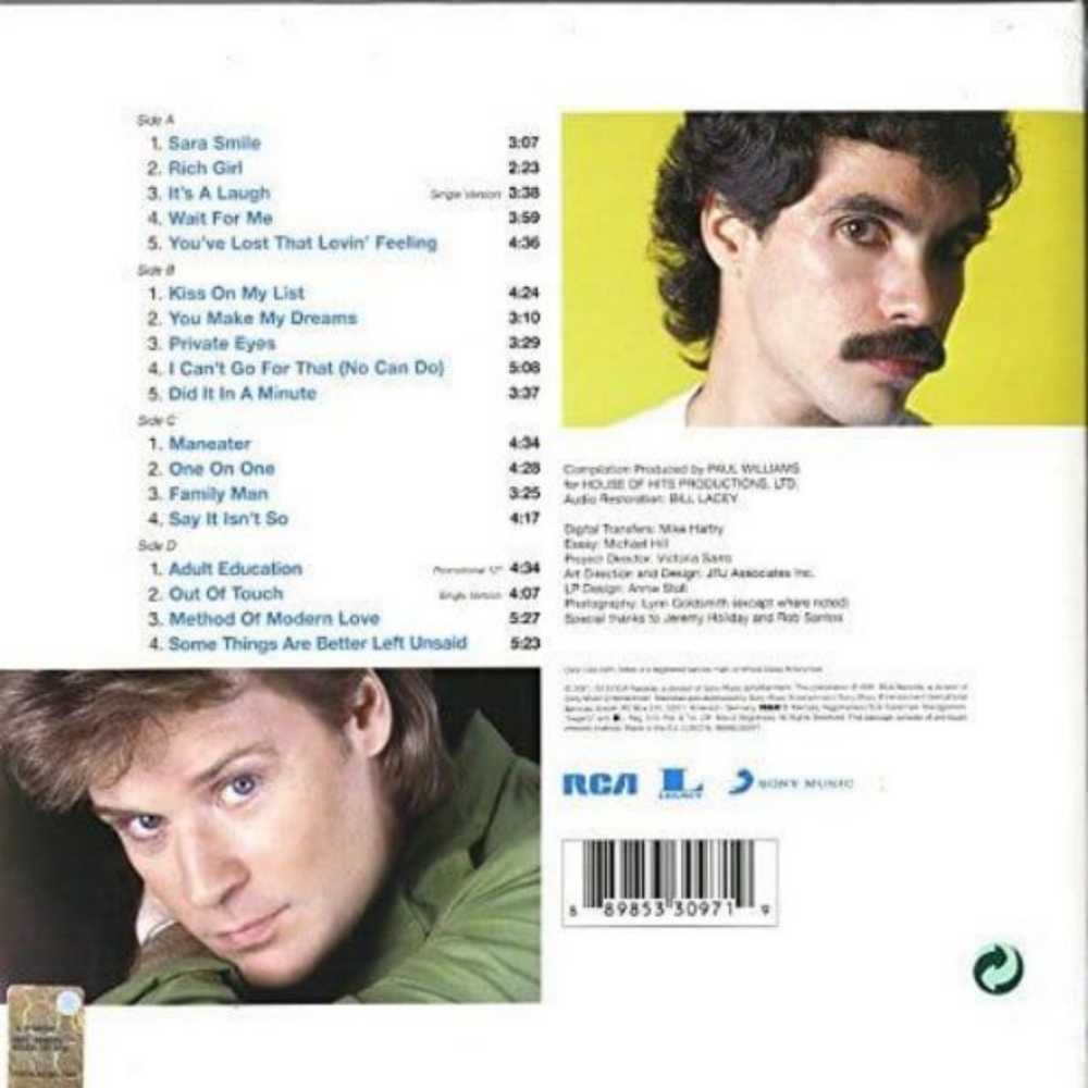 The Very Best Of Hall And Oates - Hall & Oates (12”) music collectible - Main Image 2