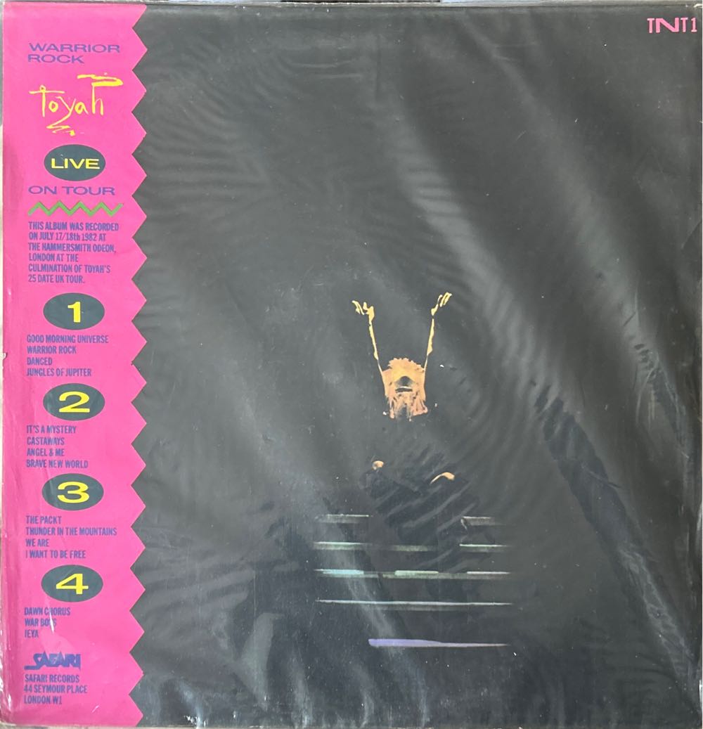Warrior Rock - toyah (12”) music collectible [Barcode 740155887124] - Main Image 2
