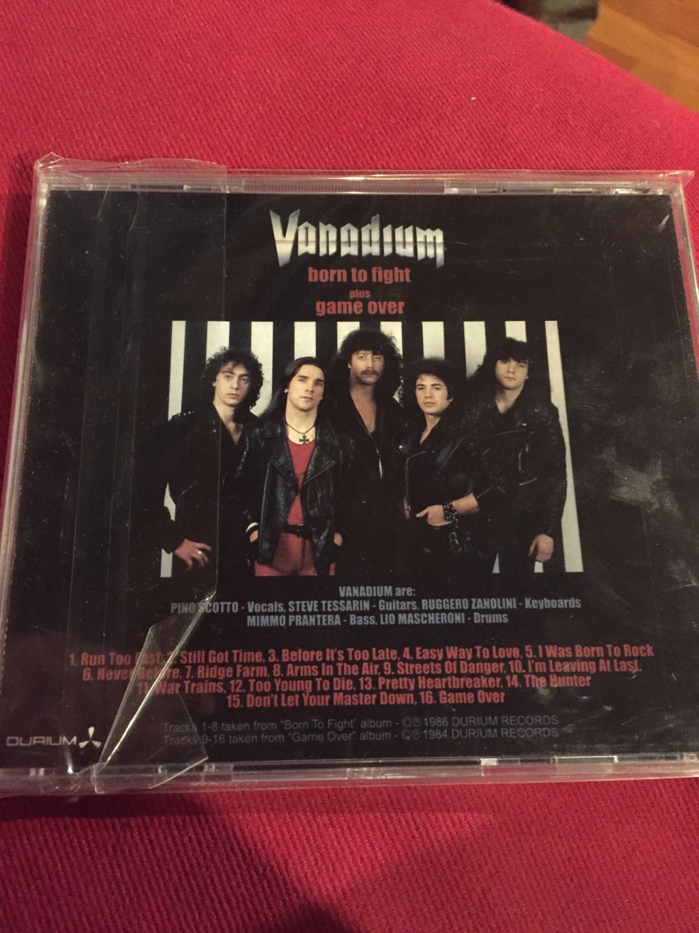Born To Fight / Game Over - Vanadium (CD) music collectible - Main Image 2