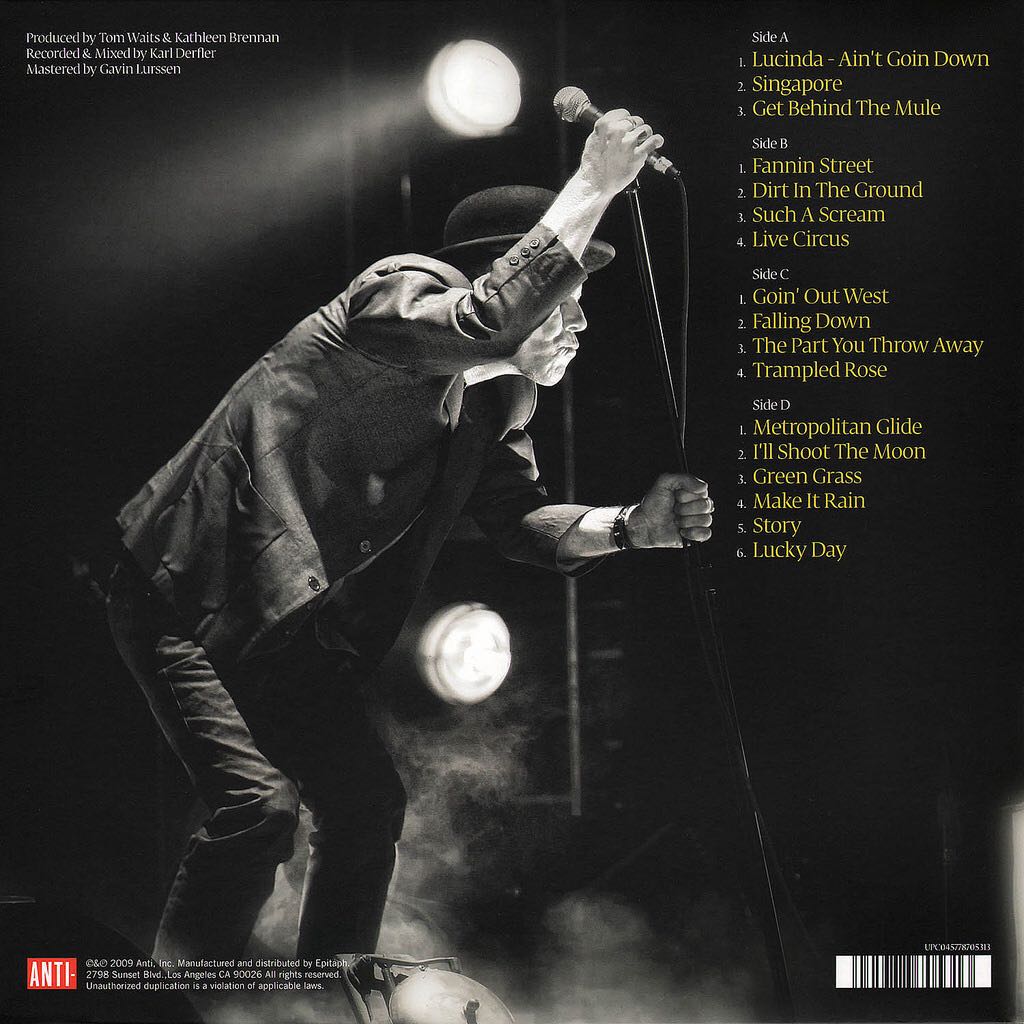Glitter And Doom Live - Waits, Tom music collectible - Main Image 2