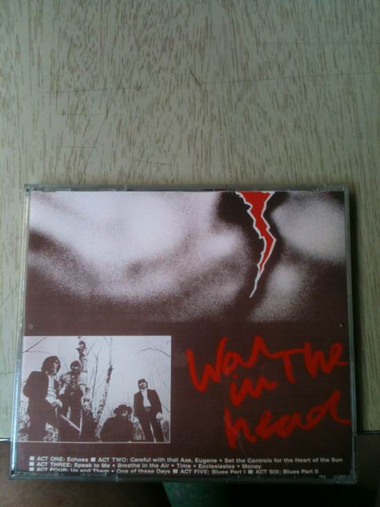 War In The Head - Pink Floyd (CD) music collectible - Main Image 2