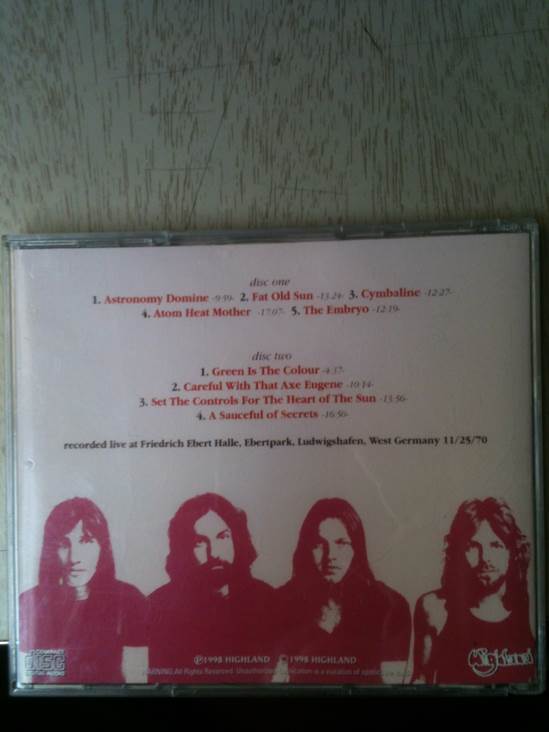 Mounting Pressure - Pink Floyd (CD) music collectible - Main Image 2