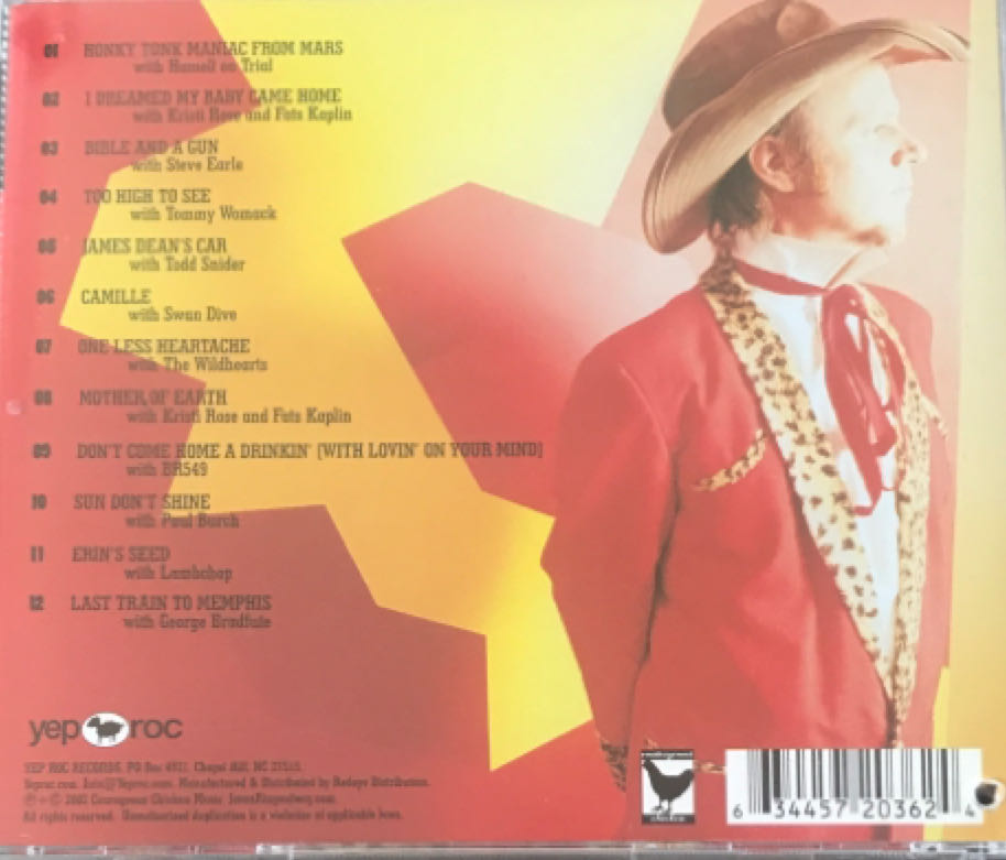 All Over Creation - Jason ringenberg (CD) music collectible - Main Image 2