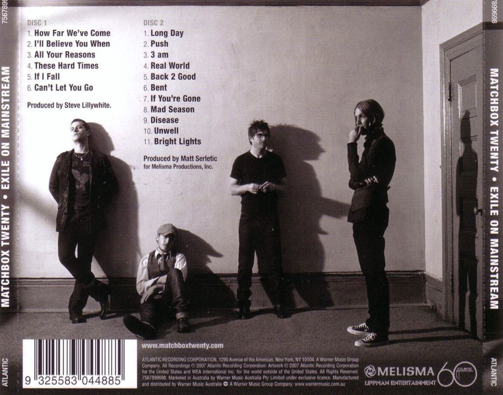 Exile On Mainstream - Matchbox Twenty (CD) music collectible - Main Image 2