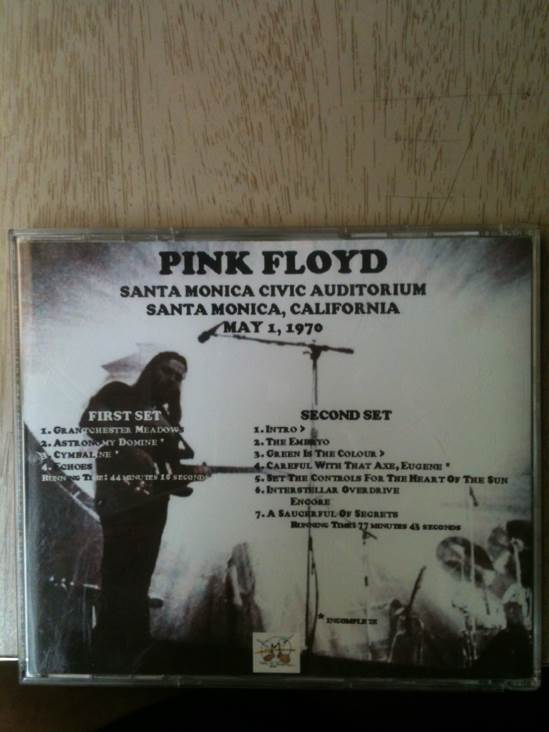 Santa Monica Civic Auditorium - Pink Floyd (CD) music collectible - Main Image 2