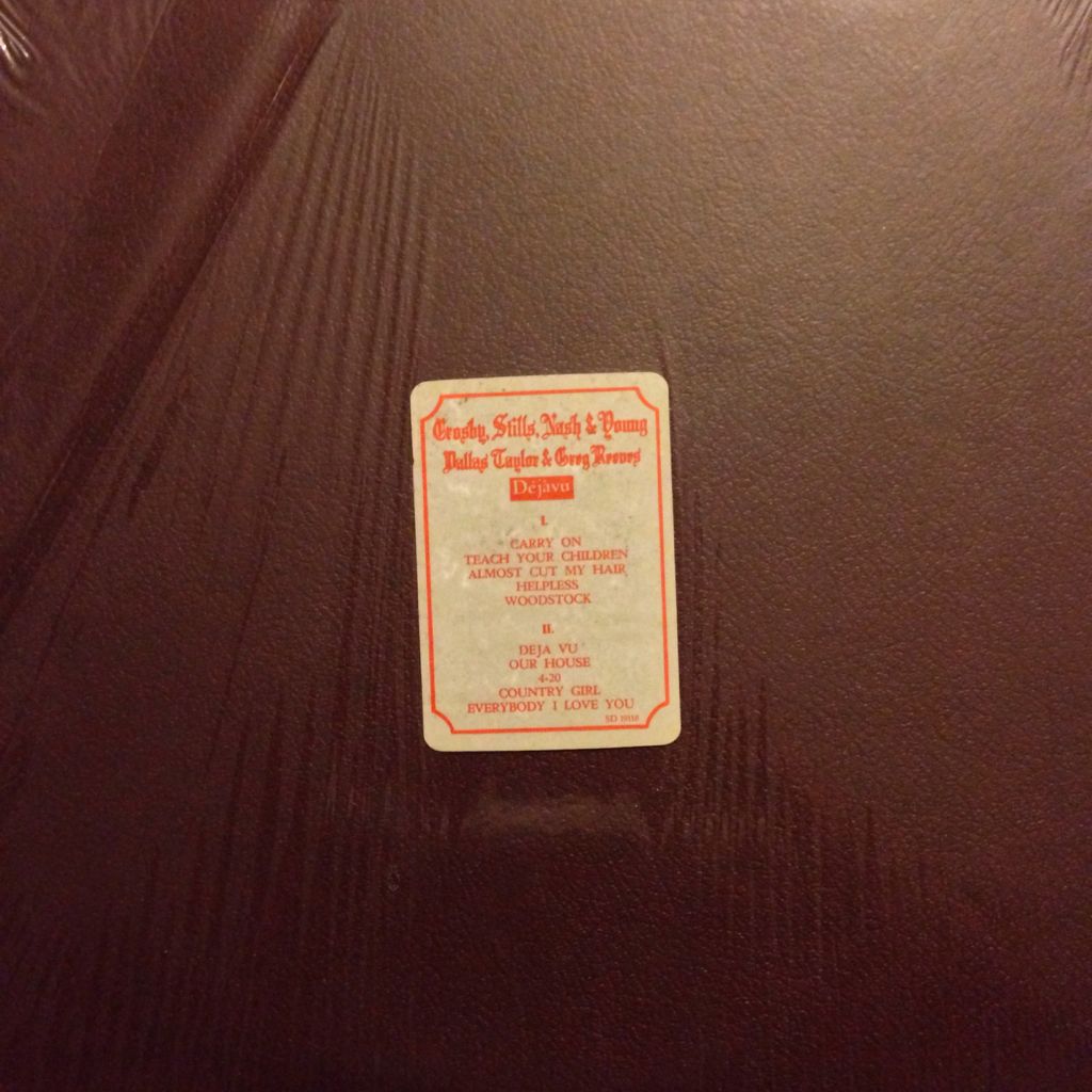 Déja Vu - Crosby, Stills, Nash & Young (12” - 36) music collectible - Main Image 2