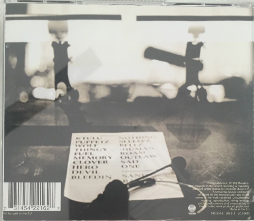 S & M - Metallica (CD - 133) music collectible [Barcode 731454221627] - Main Image 2