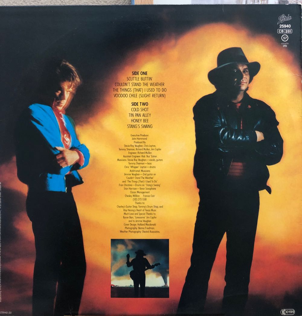 Couldnt Stand The Weather - Vaughan And Double Trouble, Stevie Ray (12” - 38:08) music collectible - Main Image 2