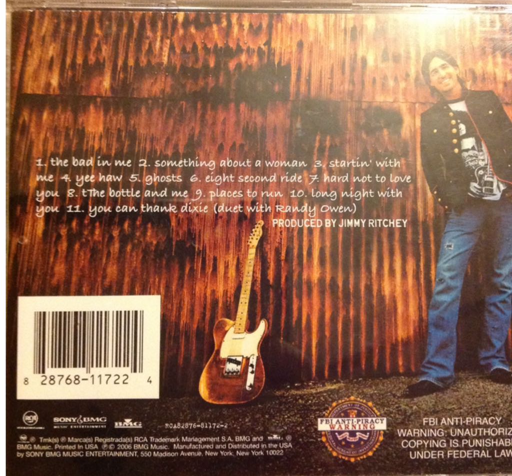 Startin With Me - Owen, Jake (CD) music collectible [Barcode 828768117224] - Main Image 2
