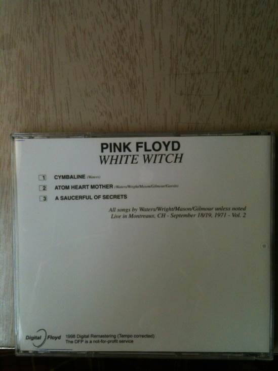 White Witch - Pink Floyd (CD) music collectible - Main Image 2