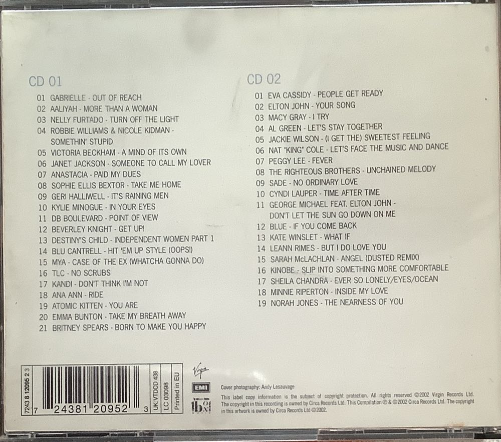 New Woman 2002 - Various Artists (CD) music collectible [Barcode 724381209523] - Main Image 2