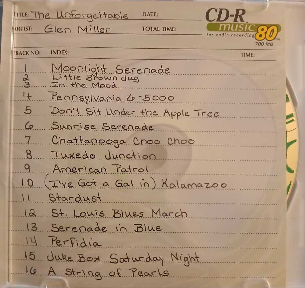 The Unforgettable - Miller, Glen (CD) music collectible - Main Image 2